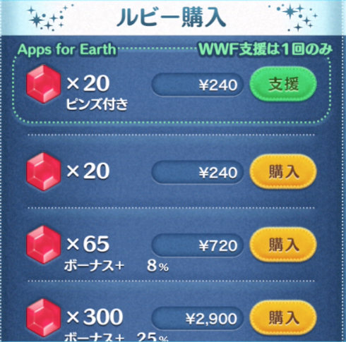 ルビー支援