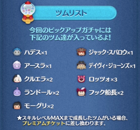 2018年4月2回目ピックアップガチャ