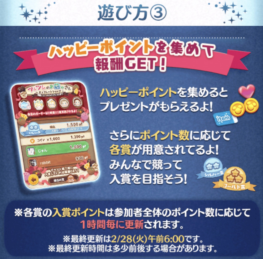 ツムツムのお店やさん～チョコレートショップ～