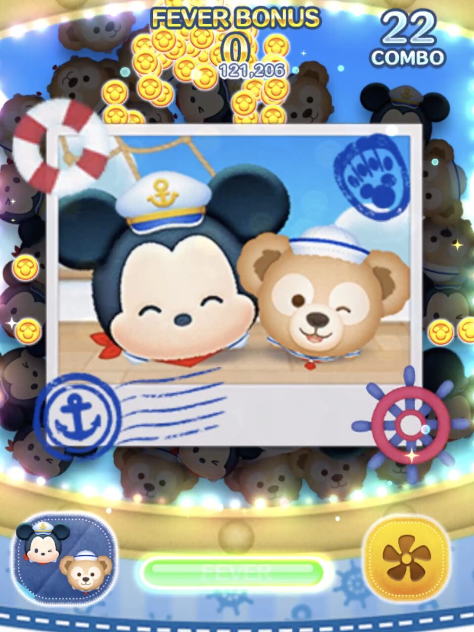 ミッキー＆ダッフィー(ペアツム)